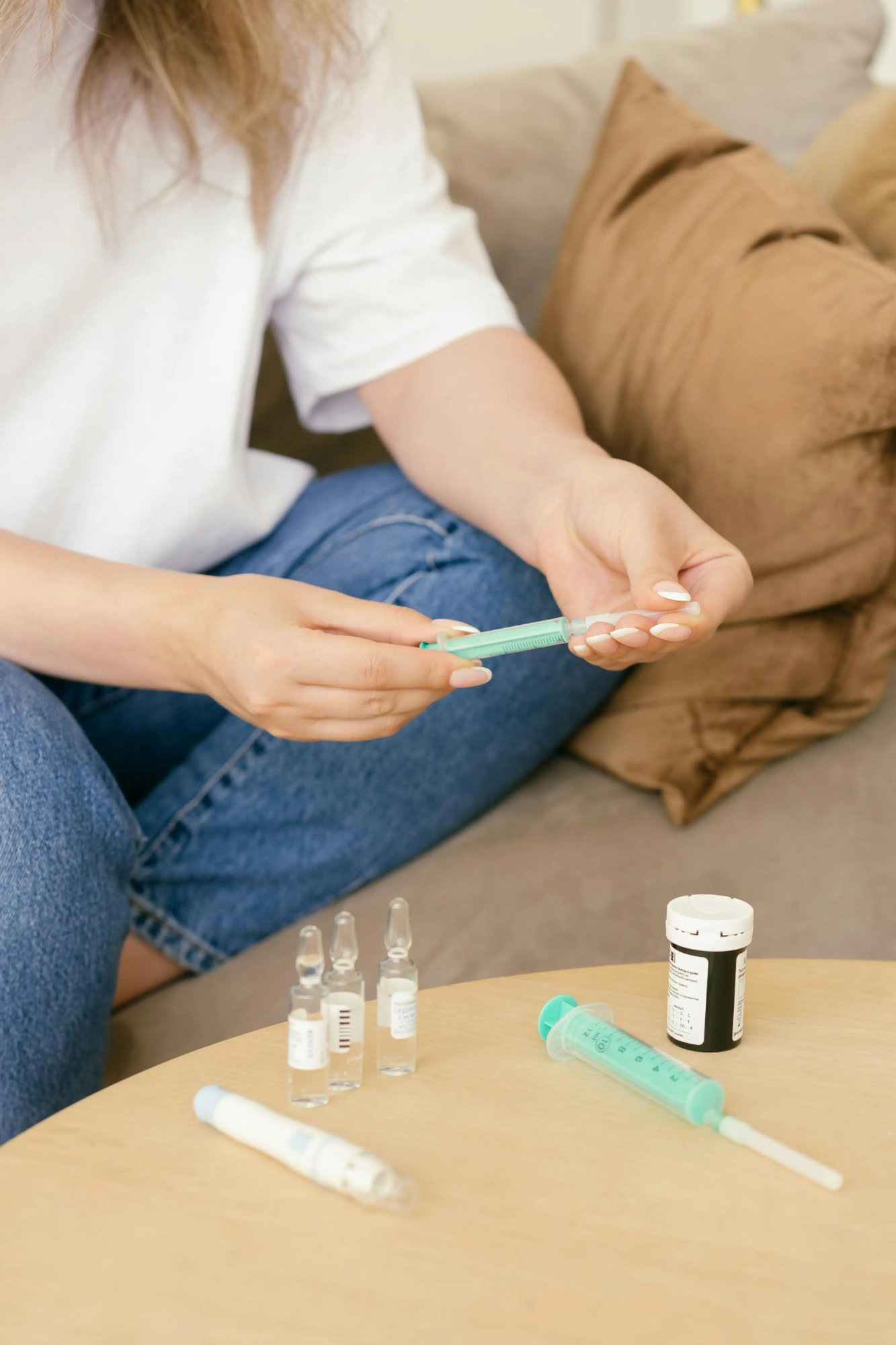 Bone building injection