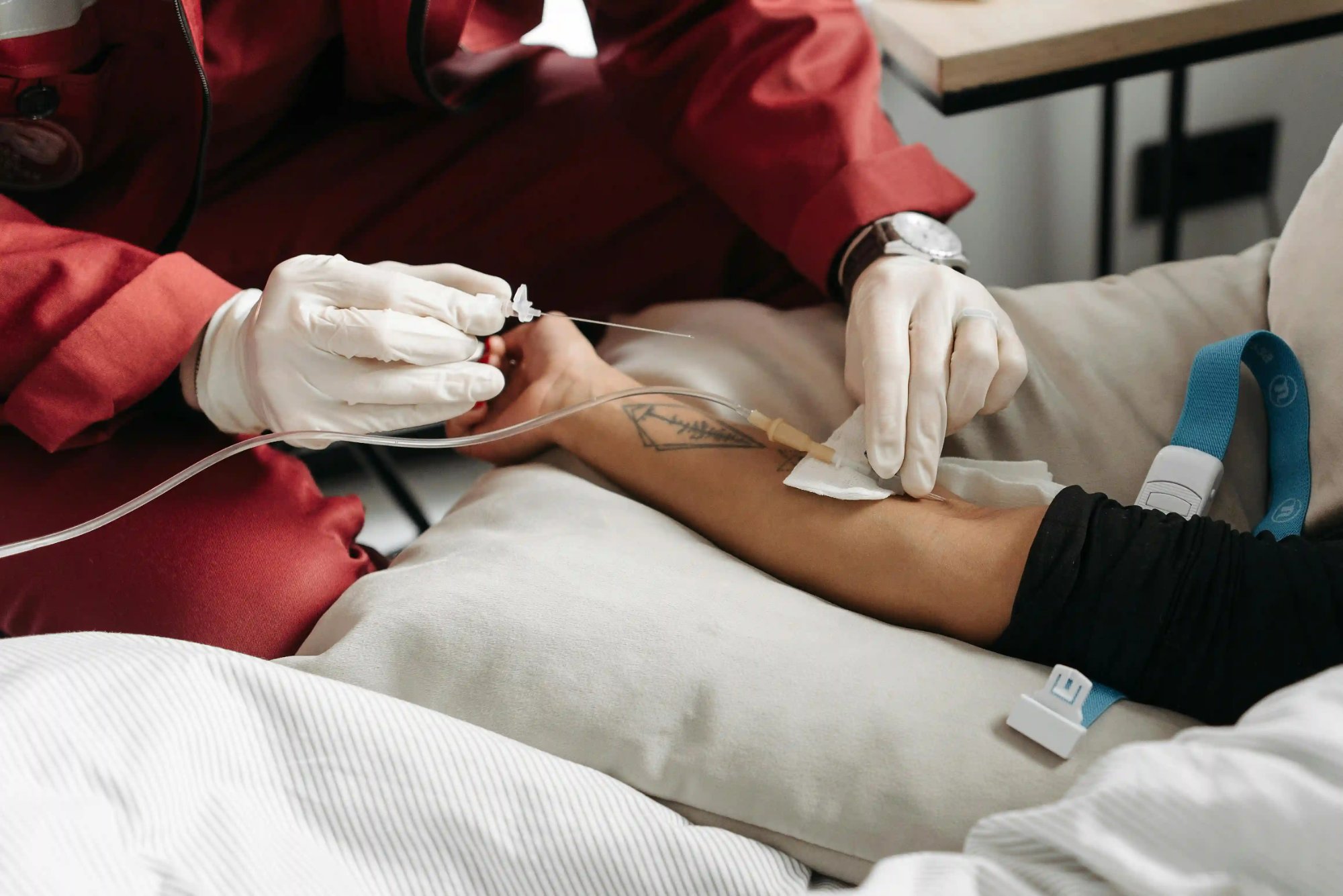 Iron infusion at home